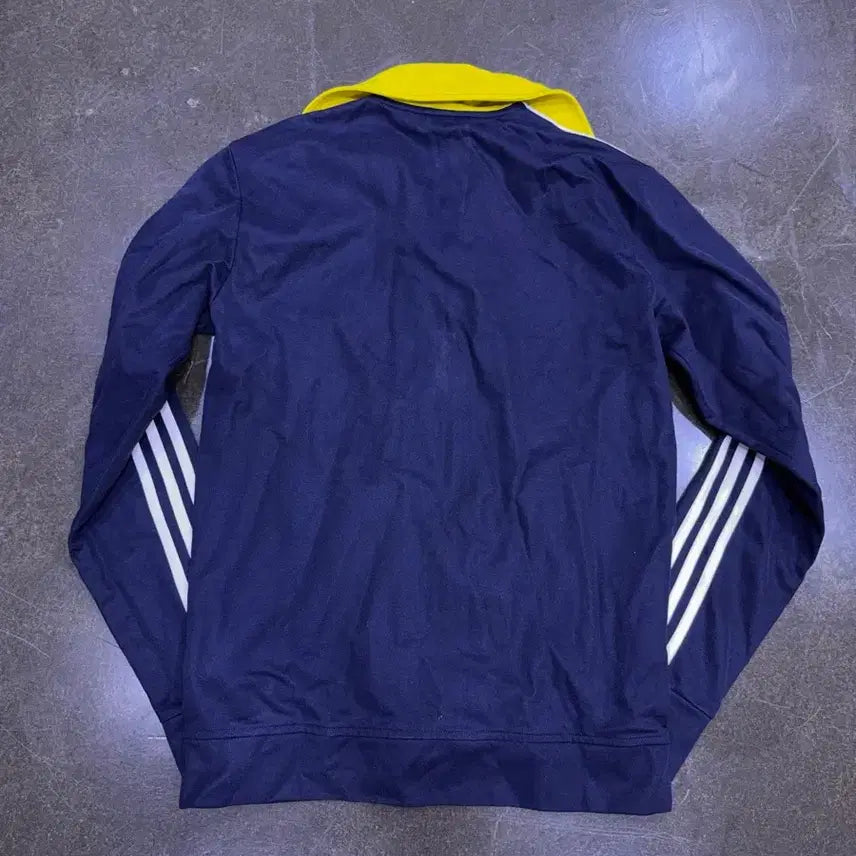 [BUNJANG] Adidas Europa Track Top Navy Yellow Jersey Size 105 / 아디다스 유로파 네이비 트랙탑 배색 져지 네이비 옐로우 105