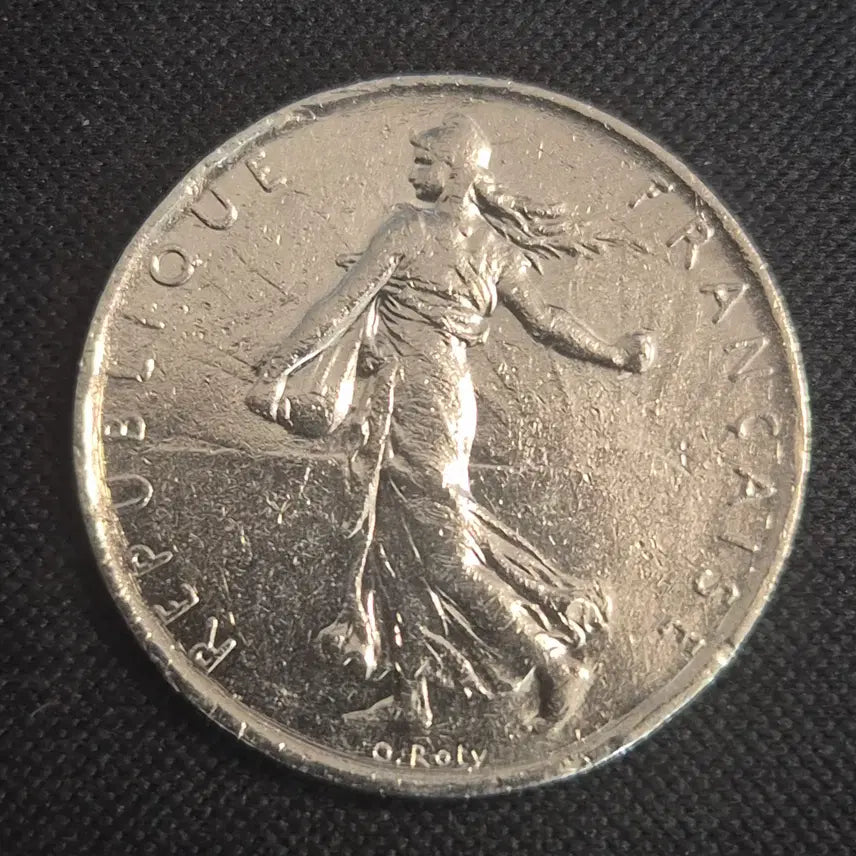 [BUNJANG] 1976 France 1 Franc Coin / 1976년 프랑스 1프랑 동전 [EP. 2514]