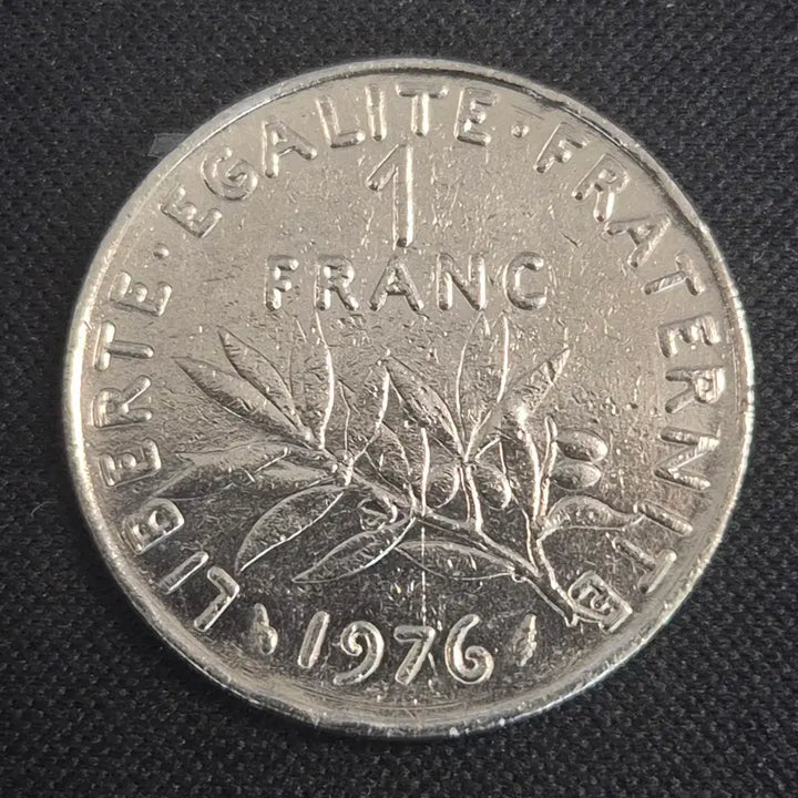 [BUNJANG] 1976 France 1 Franc Coin / 1976년 프랑스 1프랑 동전 [EP. 2514]