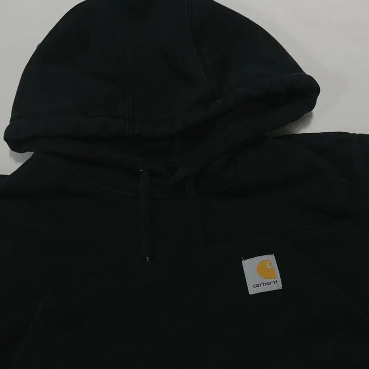 [BUNJANG] Carhartt Black Fleece Hoodie - Size S / [정품] 칼하트 블랙 기모 후드티 [ S ]