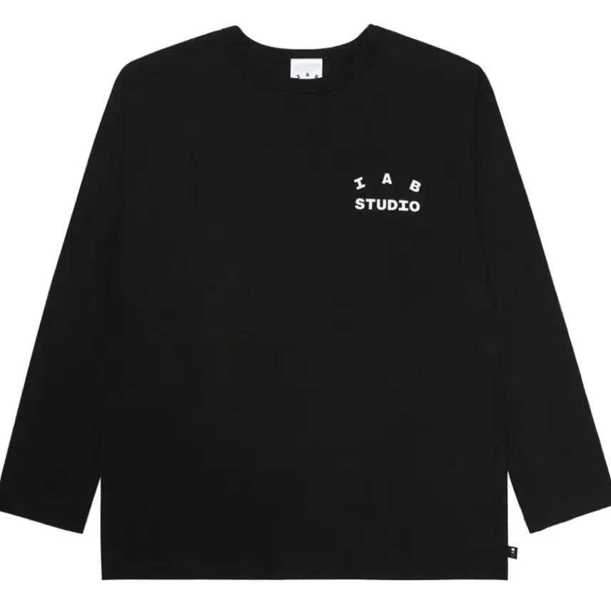 [BUNJANG] IAB Studio Long Sleeve Black S / 아이앱 스튜디오 롱슬리브 블랙 S