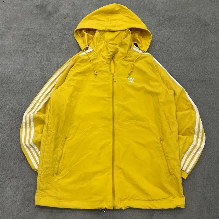 [BUNJANG] Adidas Stadium Hooded Windbreaker Jacket / L 아디다스 스타디움 후드 바람막이 자켓