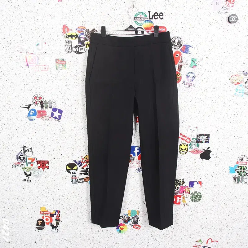 [BUNJANG] Mila Black Slacks Pants / 여성55/ 밀라 블랙 슬랙스 팬츠 바지 37-99