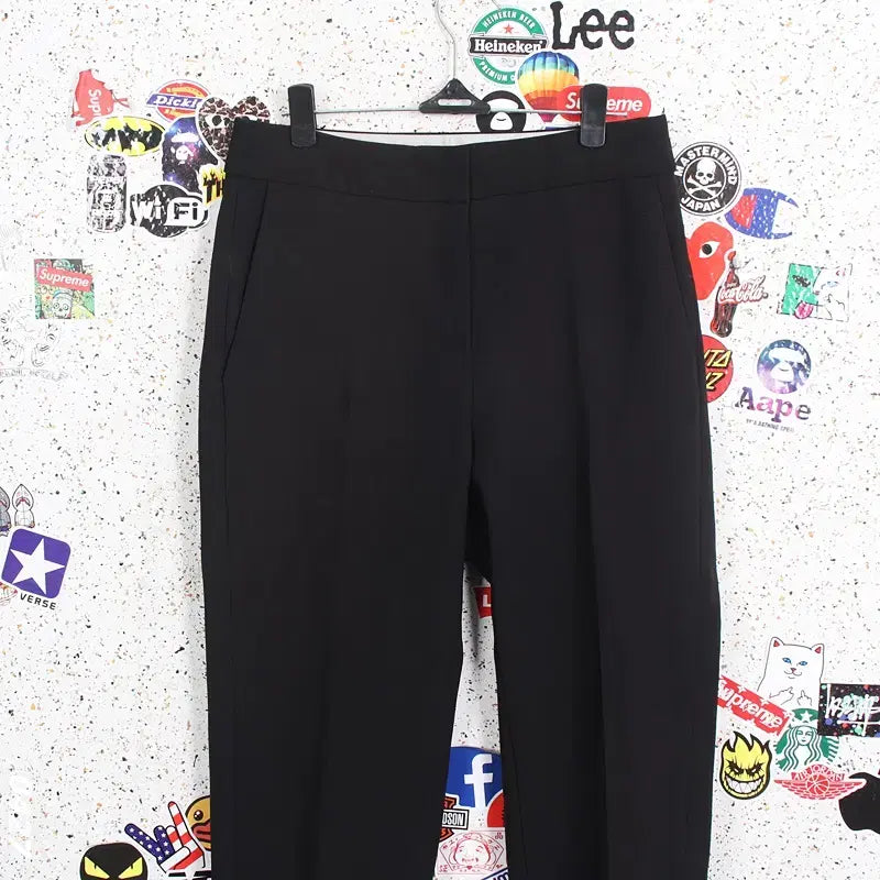 [BUNJANG] Mila Black Slacks Pants / 여성55/ 밀라 블랙 슬랙스 팬츠 바지 37-99