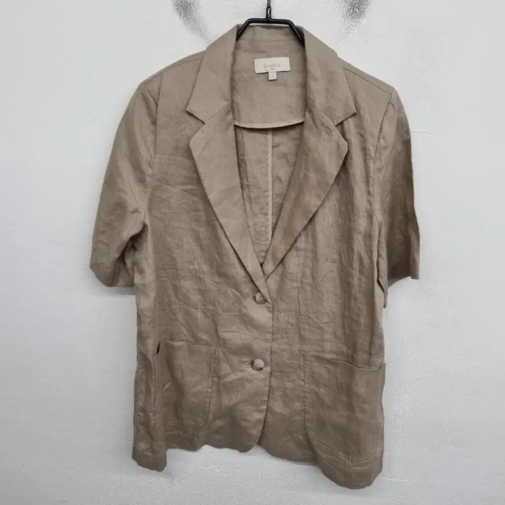 [BUNJANG] Celebshop Linen Short-Sleeve Modern Jacket (Women&