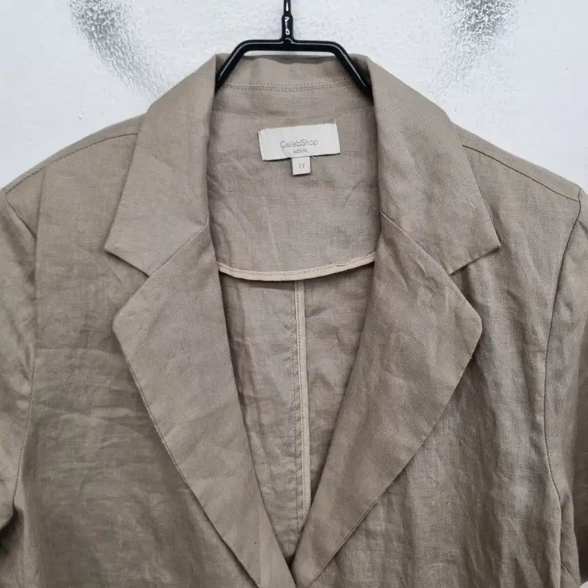 [BUNJANG] Celebshop Linen Short-Sleeve Modern Jacket (Women&