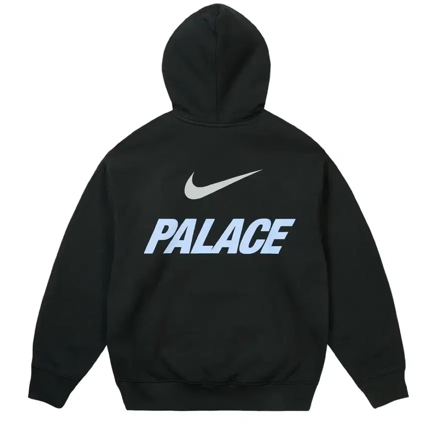 [BUNJANG] Palace x Nike Font Swoosh Hoodie Black M / 팔라스 x 나이키 폰트 스우시 후드 블랙 M