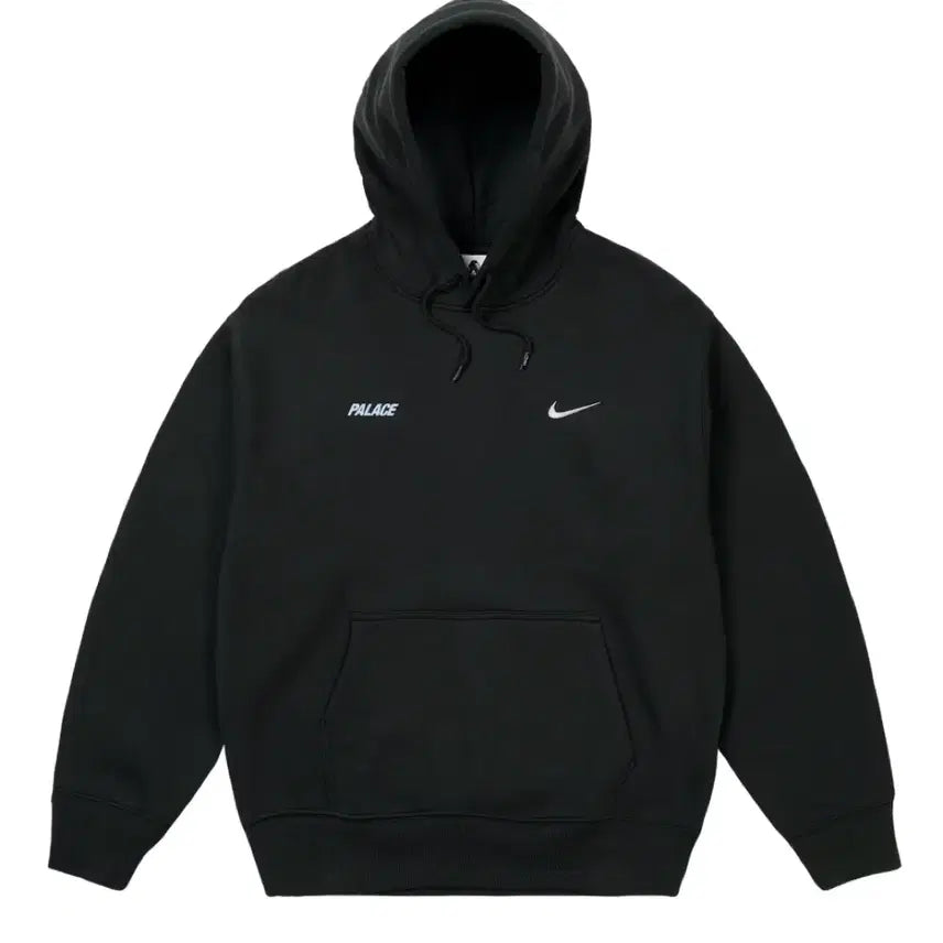 [BUNJANG] Palace x Nike Font Swoosh Hoodie Black M / 팔라스 x 나이키 폰트 스우시 후드 블랙 M