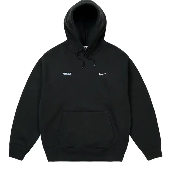 [BUNJANG] Palace x Nike Font Swoosh Hoodie Black M / 팔라스 x 나이키 폰트 스우시 후드 블랙 M