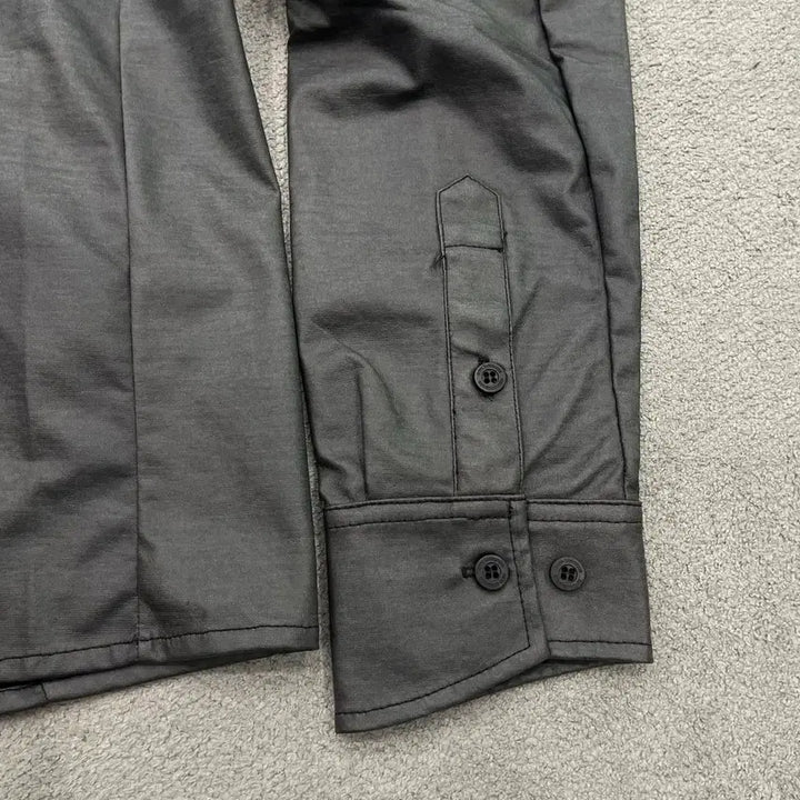 [BUNJANG] New Balance M Cotton Button-Up Shirt / M 뉴발란스 라미코팅 버튼업 셔츠