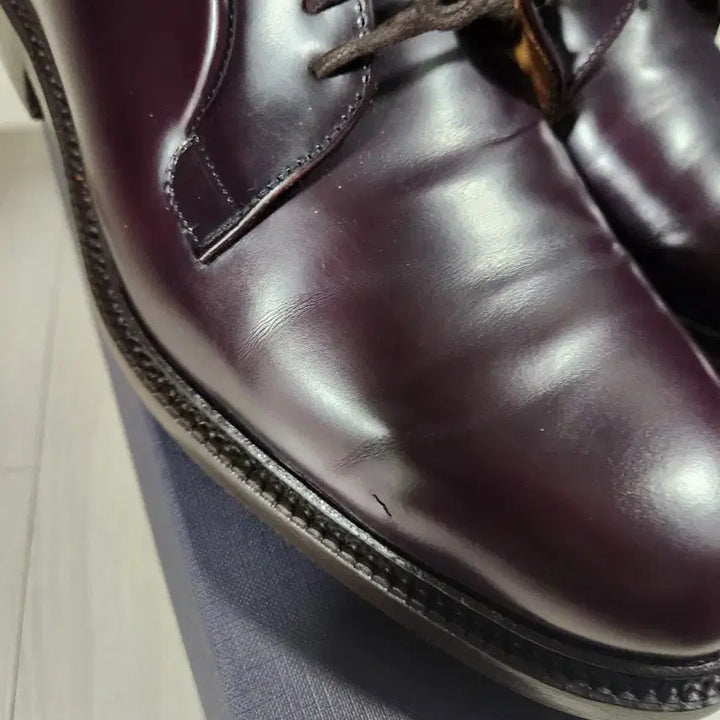 [BUNJANG] Berwick 5341 Burgundy Leather Shoes / 버윅 5341 구두(버건디) 사이즈 280 판매합니다.