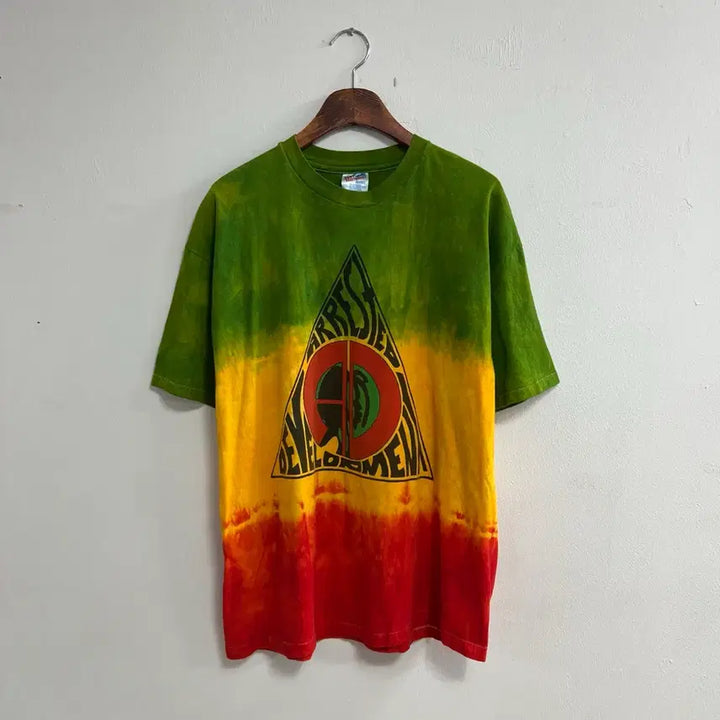 [BUNJANG] 1993 Arrested Development Tie-Dye T-Shirt XL (Used) / 빈티지 1993 Arrested Development 타이다이 티셔츠