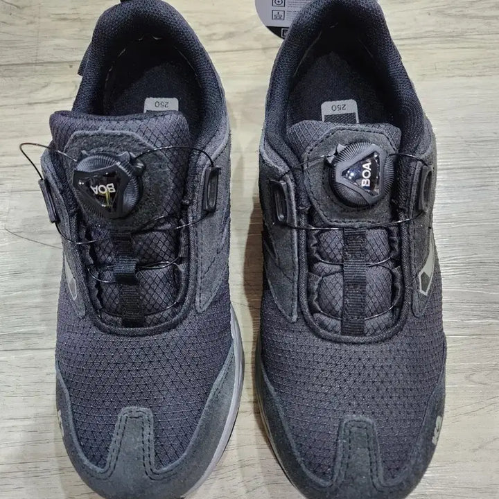 [BUNJANG] BOA Dial Safety Shoes Black 250mm / BOA 다이얼 안전화( 운동화 )250 블랙