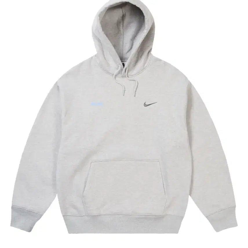 [BUNJANG] Palace x Nike Font Swoosh Hoodie Grey / 팔라스 x 나이키 폰트 스우시 후드 그레이