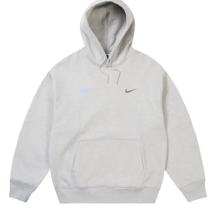[BUNJANG] Palace x Nike Font Swoosh Hoodie Grey / 팔라스 x 나이키 폰트 스우시 후드 그레이