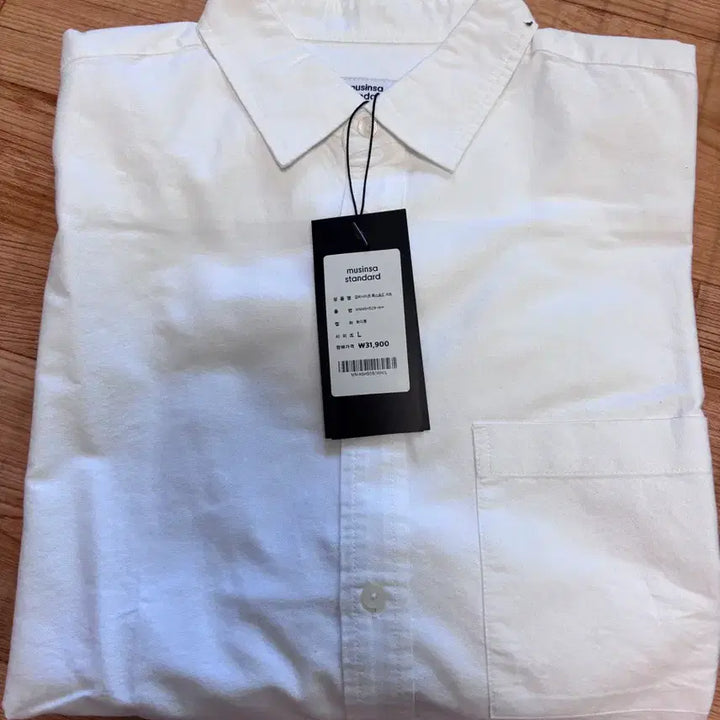 [BUNJANG] Musinsa Standard Oxford Shirt White L / 무신사 스탠다드 옥스포드 셔츠 화이트 L 팝니다.