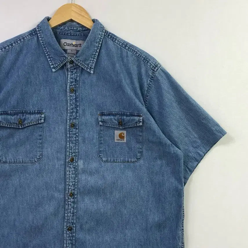 [BUNJANG] Carhartt Denim Shirt / 105 칼하트 데님 셔츠