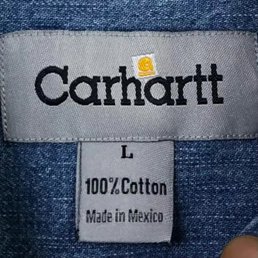 [BUNJANG] Carhartt Denim Shirt / 105 칼하트 데님 셔츠