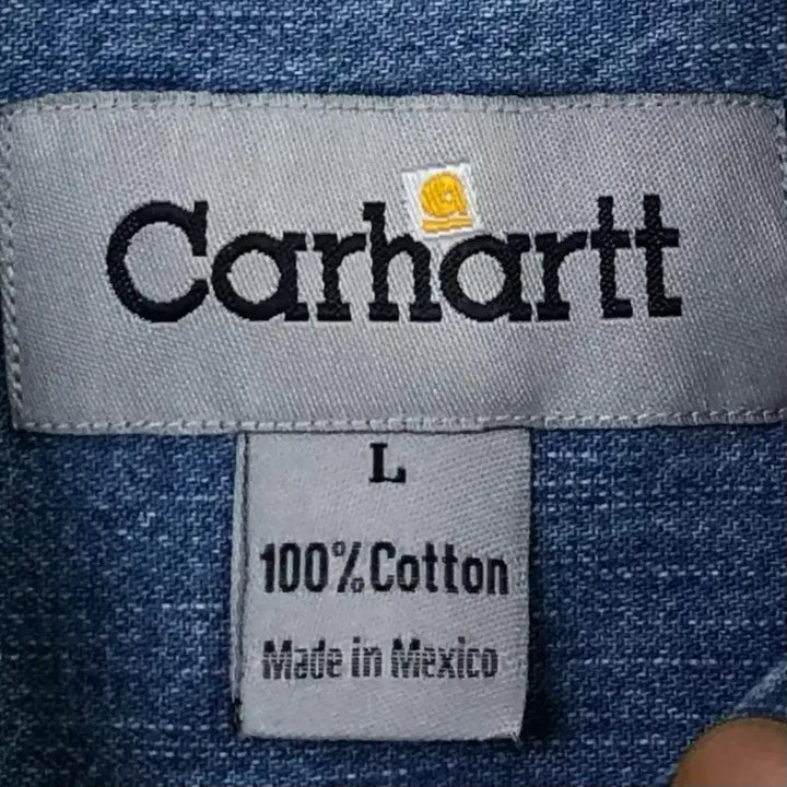 [BUNJANG] Carhartt Denim Shirt / 105 칼하트 데님 셔츠