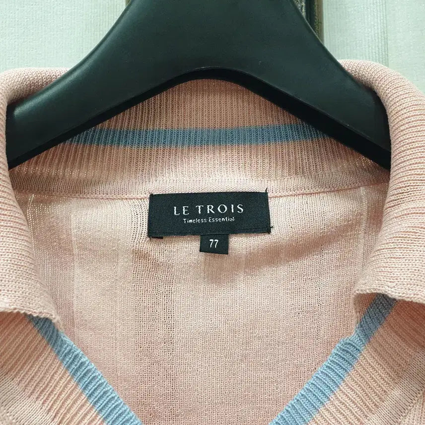 [BUNJANG] LE TROIS Summer Short-Sleeve Knit Top (Size 77) / (JJ30055)르투아 썸머 반팔 니트 77