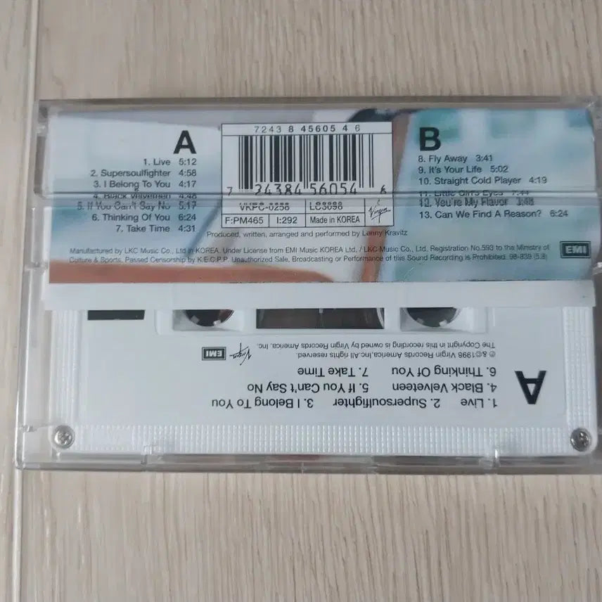 [BUNJANG] Lenny Kravitz 5 Cassette Tape (Sealed) / 레니 크라비츠 미개봉 카세트 테이프