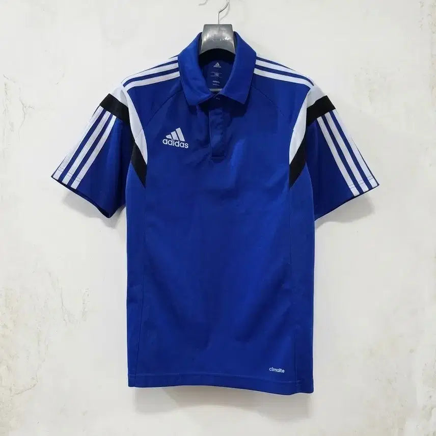 [BUNJANG] Adidas Climacool Short Sleeve Polo Shirt / 아디다스 클라이마라이트 반팔 폴로티 100