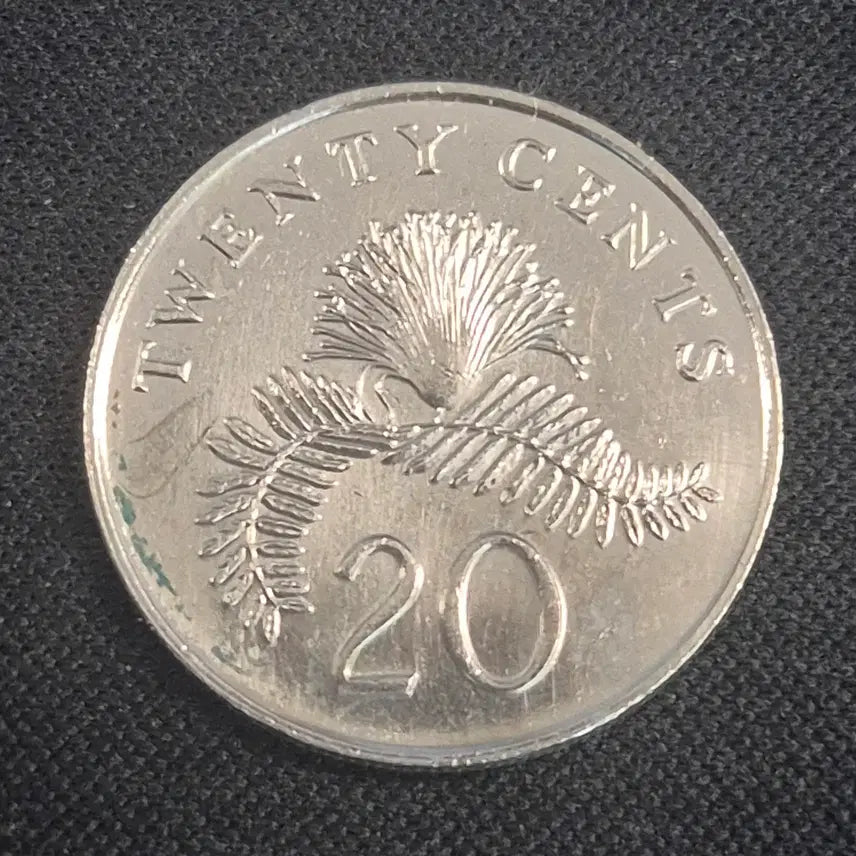 [BUNJANG] 2012 Singapore 20 Cents Coin / 2012년 싱가포르 20센트 동전 [EP. 2518]