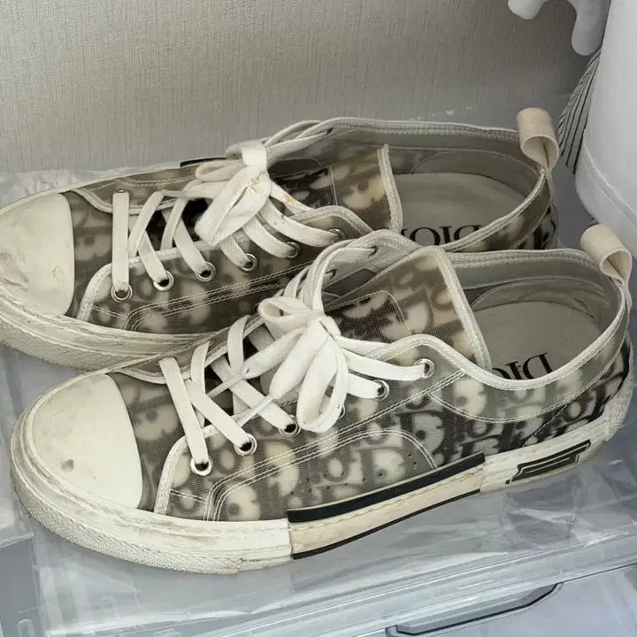 [BUNJANG] Dior B23 Low Oblique Sneakers Size 40 / 디올 오블리크 로우 b23 스니커즈 40 사이즈