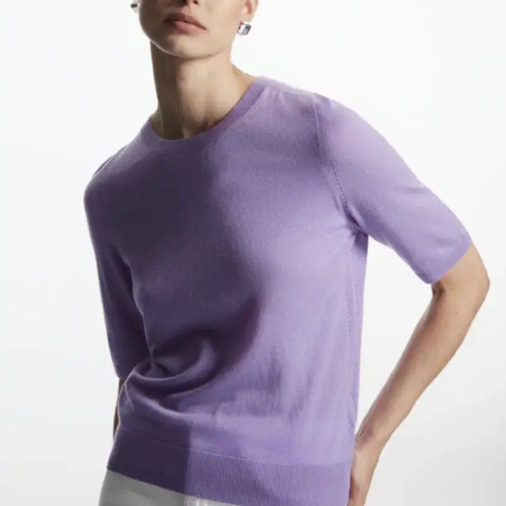 [BUNJANG] COS 100% Cashmere Short Sleeve Knit XS / COS 코스 캐시미어 100 반팔 니트 XS