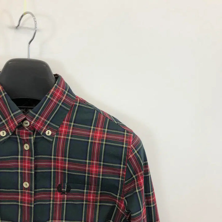 [BUNJANG] Fred Perry Reissue Tartan Shirtdress XS / 프레드페리 리이슈 타탄 원피스셔츠 XS