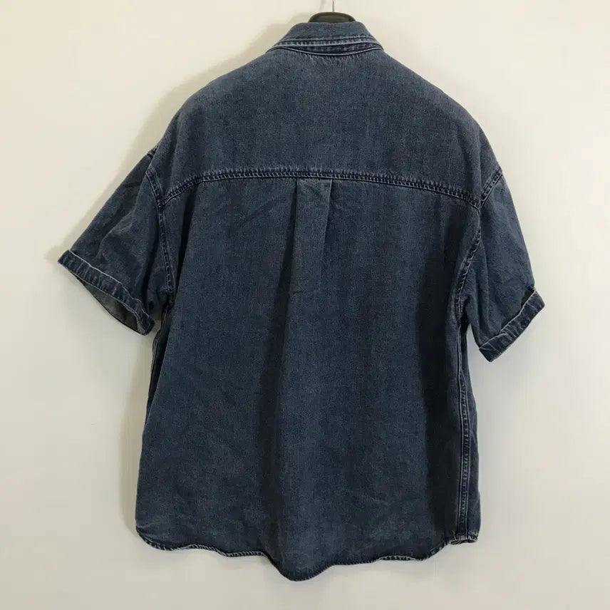 [BUNJANG] KIMUER City Boy Oversized Denim Shirt Blue Medium / 키뮤어 시티보이 오버사이즈 데님셔츠 [M]