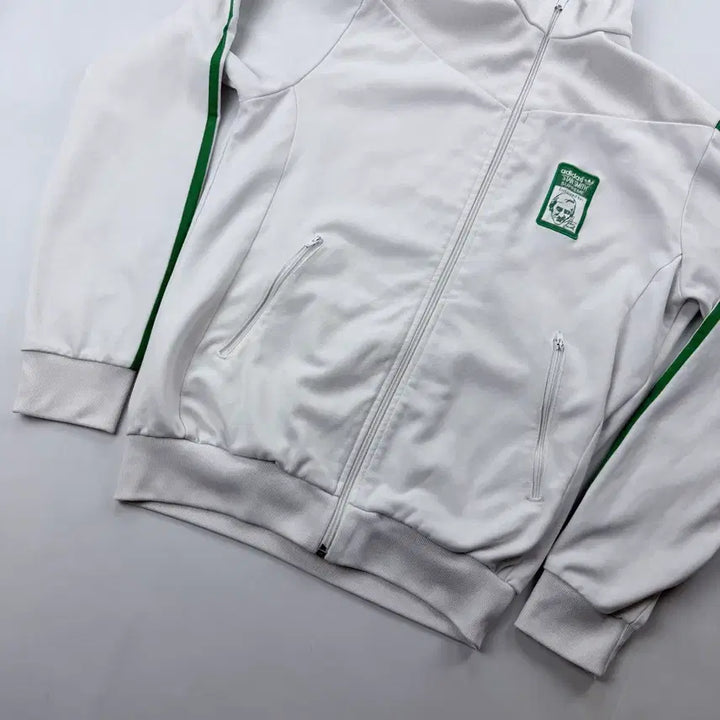 [BUNJANG] Adidas Stan Smith Supreme Track Top Jersey White Green / 아디다스 스탠스미스 슈프림 화이트 그린 트랙탑져지