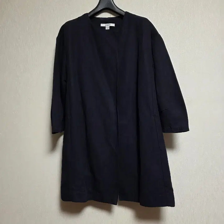 [BUNJANG] SJ WANI Navy Collarless Jacket / SJ WANI 네이비 노카라 자켓