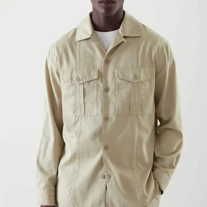 [BUNJANG] COS Relaxed Fit Cotton Shirt / COS 코스 남성 릴렉스드 코튼 오버핏 셔츠 M