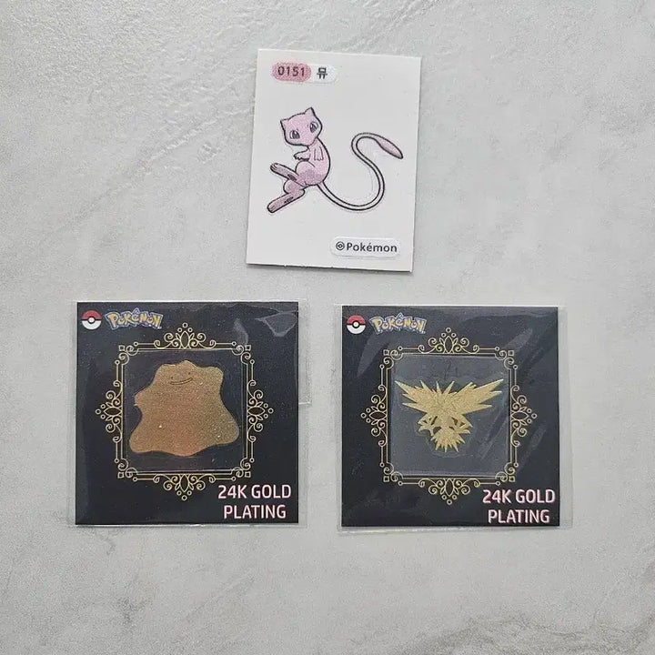 [BUNJANG] Pokemon Tteu-ttteu Seal Bundle Set (Mew, KBO Edition) / 포켓몬 24k 띠부씰, 뮤 띠부씰, KBO 크보 띠부씰, 포켓몬 띠부씰