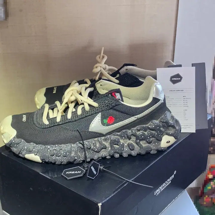 [BUNJANG] Undercover Overbreak Sneakers / 290 언더커버 오버브레이크 크림풀박스