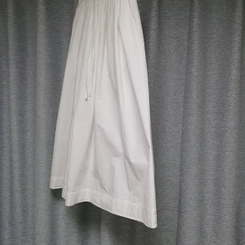 [BUNJANG] Lebetter White Midi-Long Skirt / lu better 르버터 여자 바스락 화이트 미디롱 스커트 f