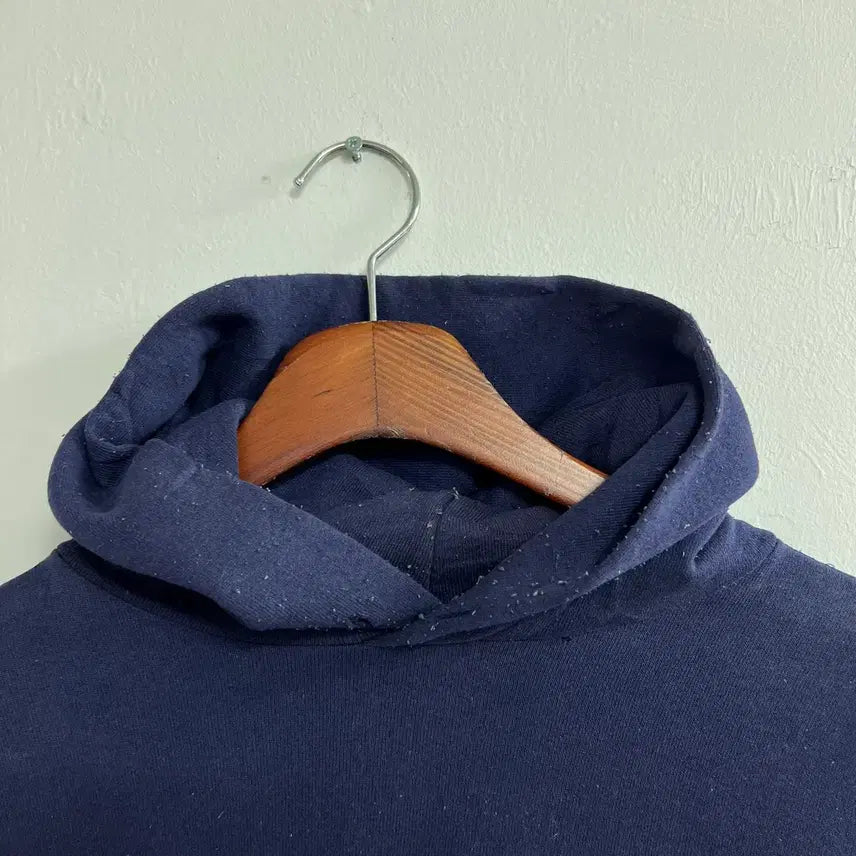 [BUNJANG] Vintage 90s Russell Athletic Navy Hoodie / 빈티지 90s 러셀 애슬레틱 네이비 후드티