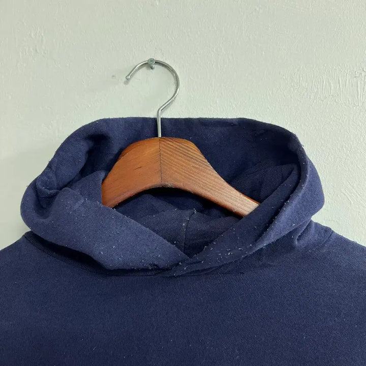 [BUNJANG] Vintage 90s Russell Athletic Navy Hoodie / 빈티지 90s 러셀 애슬레틱 네이비 후드티