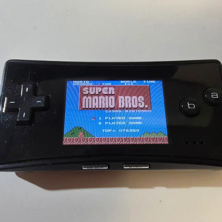 [BUNJANG] Nintendo Game Boy Micro Bundle with 4 Game Carts / 닌텐도 게임보이 미크로+게임팩 4종 세트(*중고) 판매합니다.