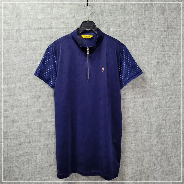 [BUNJANG] Mako Navy Mesh Short Sleeve T-Shirt Women&