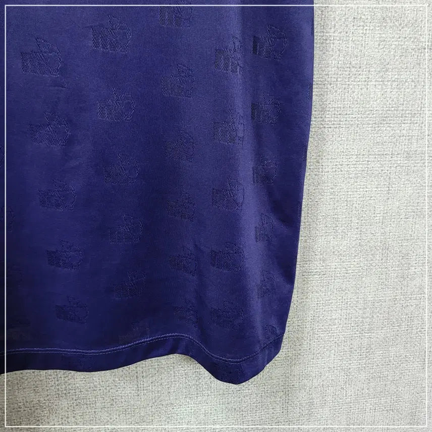 [BUNJANG] Mako Navy Mesh Short Sleeve T-Shirt Women&