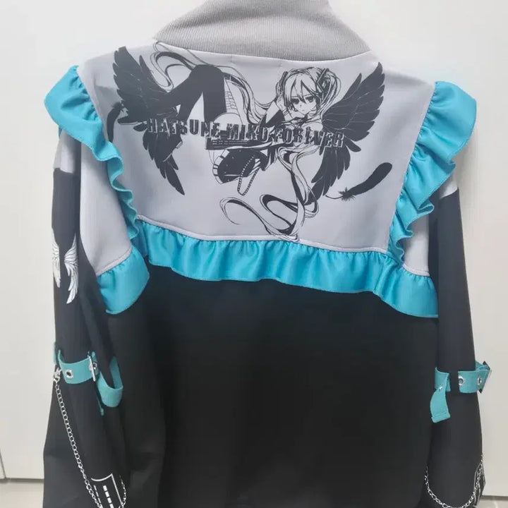 [BUNJANG] ACDC RAG Hatsune Miku Collaboration Frill Jersey / ACDC RAG 양지뢰 지뢰계 서브컬쳐 하츠네 미쿠 콜라보 프릴 져지