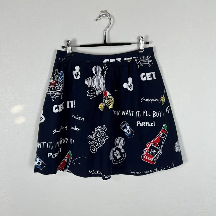 [BUNJANG] LAP Disney Skirt Navy Size 64 / LAP 랩 디즈니 스커트 치마 여64 S 라덴 빈티지