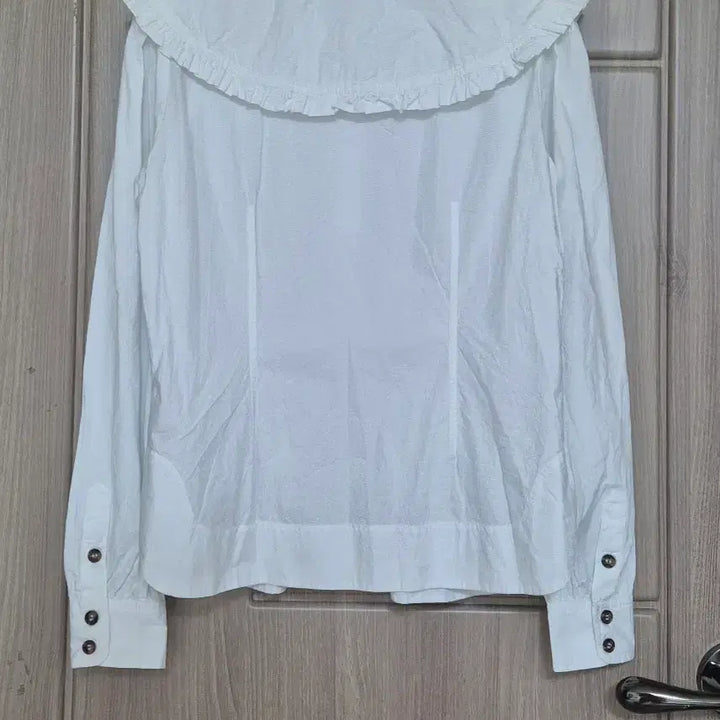 [BUNJANG] GANNI Frill Blouse (Women&
