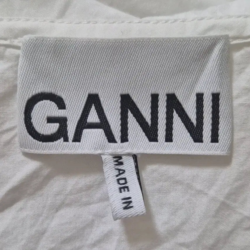 [BUNJANG] GANNI Frill Blouse (Women&