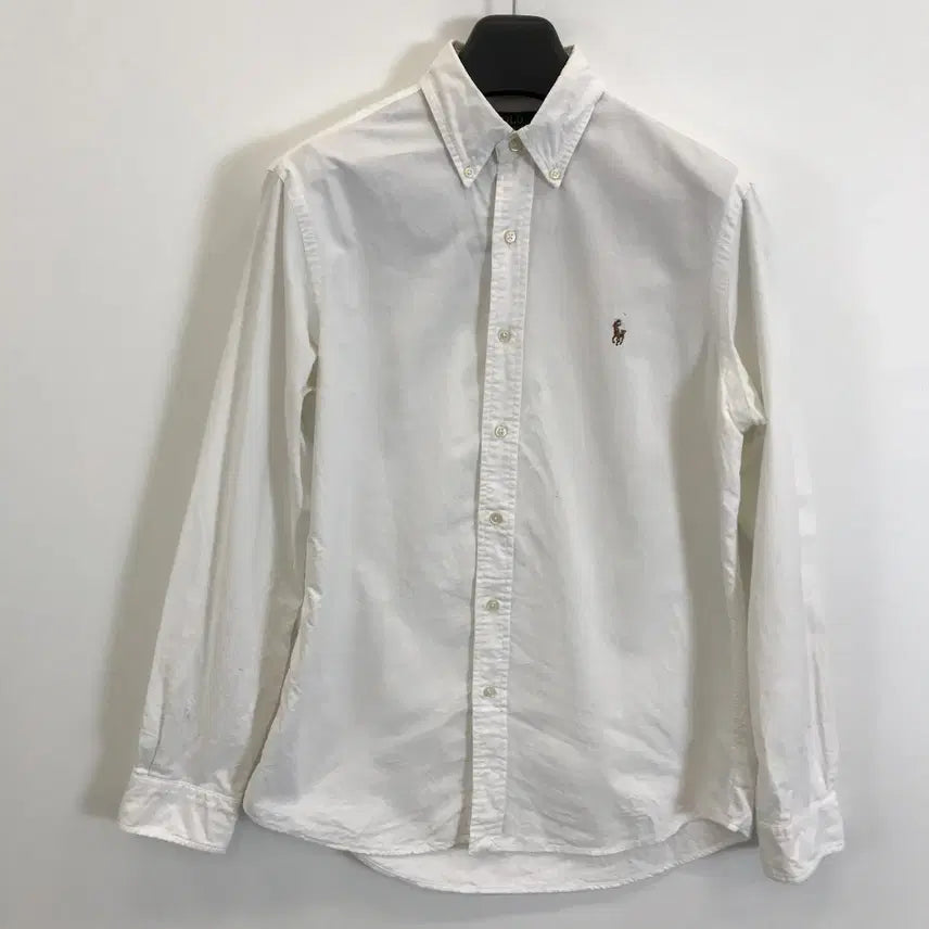 [BUNJANG] Polo Ralph Lauren Classic Fit White Shirt - Cotton / 폴로 랄프로렌 클래식핏 화이트셔츠 QR정품 [M]