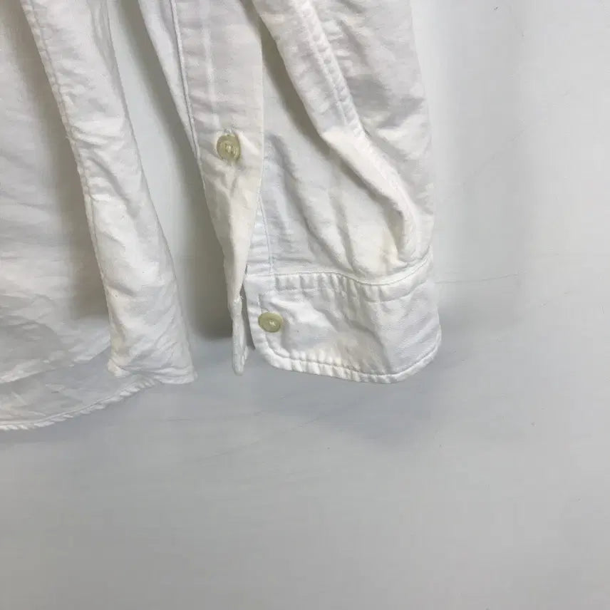[BUNJANG] Polo Ralph Lauren Classic Fit White Shirt - Cotton / 폴로 랄프로렌 클래식핏 화이트셔츠 QR정품 [M]