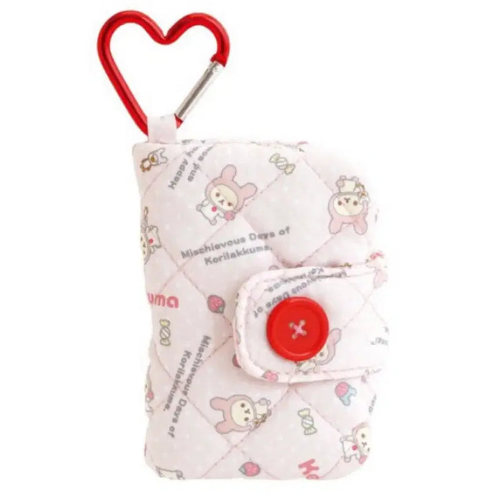 [BUNJANG] San-X Rilakkuma "Full of Rilakkuma" Series Usagi (Rabbit) Quilted Wallet Coin Card Holder / 미개봉) 코리락쿠마 가득 시리즈 토끼 우사기 지갑 카드지갑 퀼팅지갑 동전