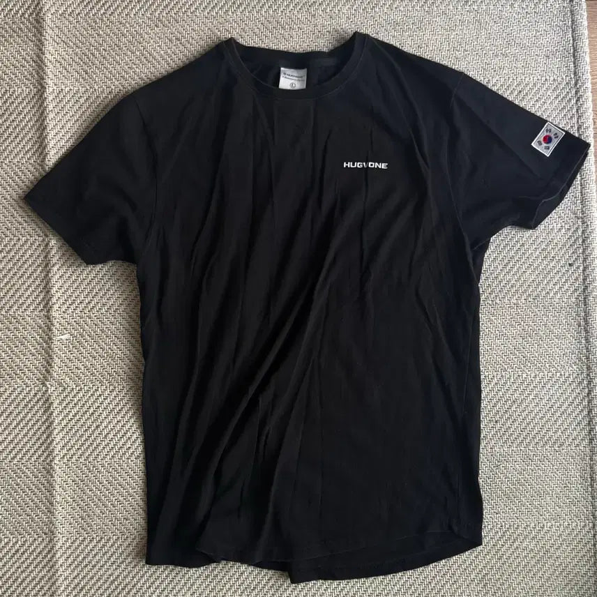 [BUNJANG] Hugbon Muscle Fit Short Sleeve T-Shirt / 허그본 머슬핏반팔